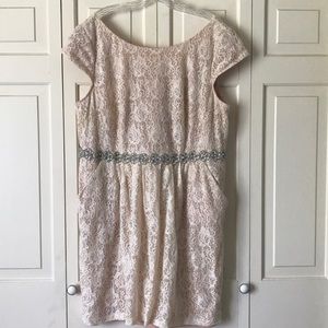 David’s bridal dress . With pockets !